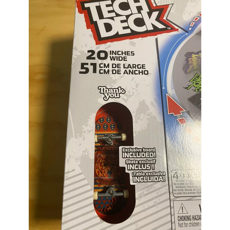 TECH DECK SHREDLINE 360 MOTORIZED SKATE PARK X-CONNECT CREATOR CUSTOMIZABLE
