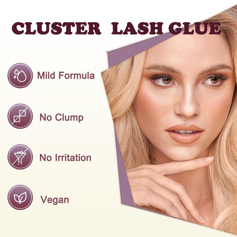 MELLUCCI Lash Cluster Glue Waterproof Strong Hold Cluster Lash Glue
