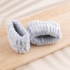 2-Piece Face Washing Wristbands to Prevent Wet Sleeves Wristband White 8ea