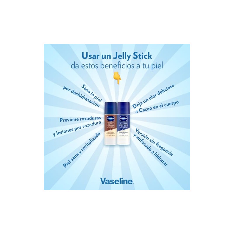 Vaseline - Blsamo Corporal En Barra (1 Pieza de 40