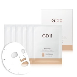 GD11 Premium RX - Máscara de ampolla de exosoma (6 hojas), con complejo liposómico enriquecido en exosomas, hidratación y cuidado reafirmante, hoja...