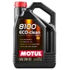 Motul 102889 8100 ECO-Clean 0W-30 Motor Oil 100% Synthetic Fuel