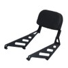 Ammtio Passenger Sissy Bar Cushion with Rear Rack Replacement Detachable