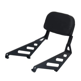 Ammtio Passenger Sissy Bar Cushion with Rear Rack Replacement Detachable for H-onda Rebel CMX 1100 2020-2023.