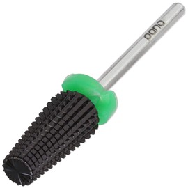 PANA PANA 3/32" Shank 5-in-1 Nail Carbide Bit - (Triple Coarse - Coarse Grit, DLC Black) - Two Way Rotate use for Both Left and Right Handed Fast remove Acrylic or Hard Gel Machine