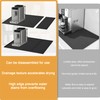 Meiliweser-Coffee Mat Silicone Drying Mat Hide Stains Suitable for Kitchen