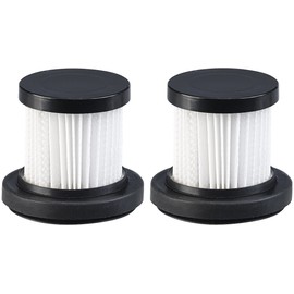 Sichler Haushaltsgeräte Zubehör zu Tischsauger: 2er-Set HEPA-Ersatzfilter für Kompakt-Handstaubsauger BHS-510.ak (Tisch-Staubsauger, Akku Auto-Staubsauger, Haushaltshelfer)