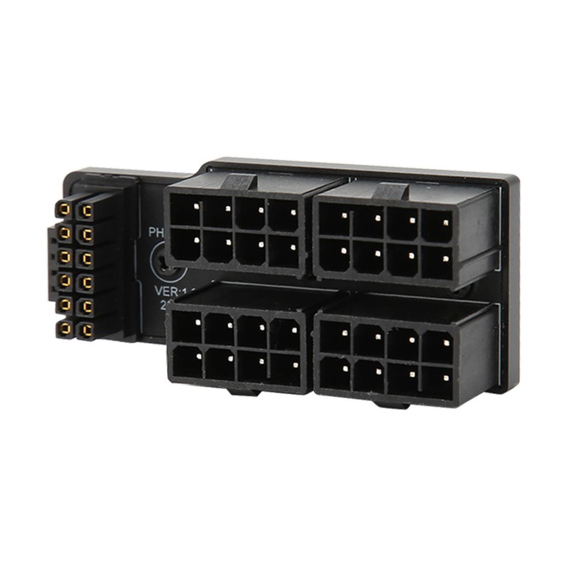 ATX 4 8P Up Angled Adapter 32P To 16P 600W
