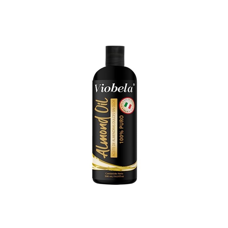 Aceite de ALMENDRAS Dulces Origen Italiano 100% PURO 500 ML