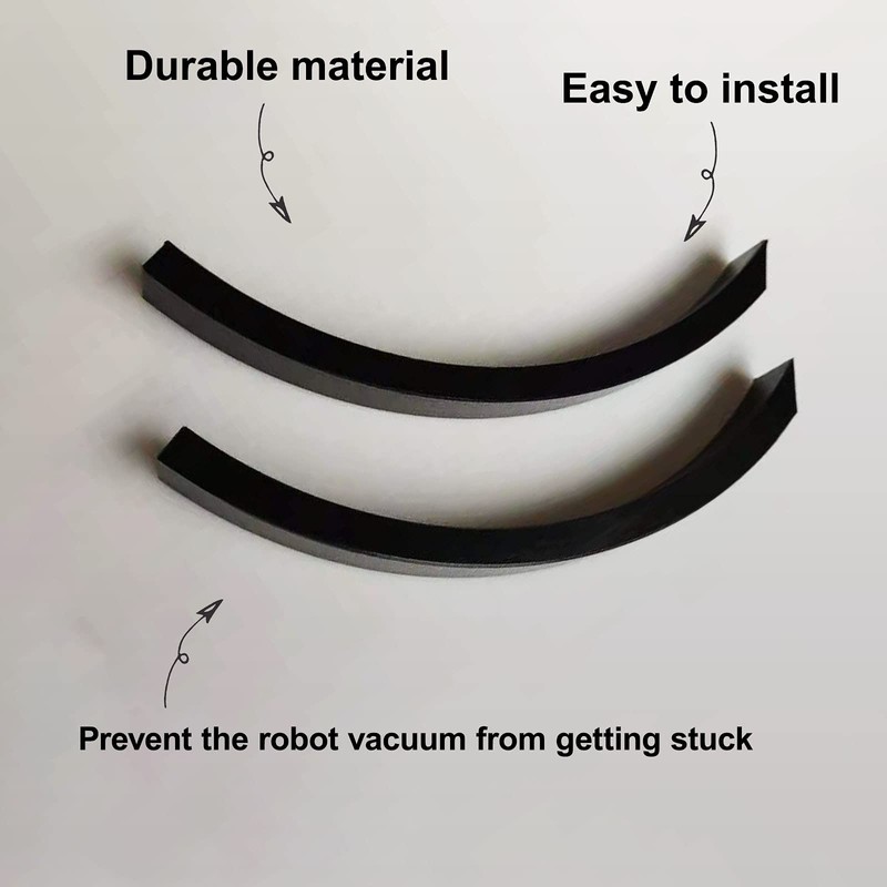 PIAOLGYI 2PCS Bumper Extender for Robot Roomba Vacuum Prevent Vacuum