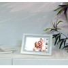 Somikon Accessories for App Picture Frame: Light Wooden Frame for