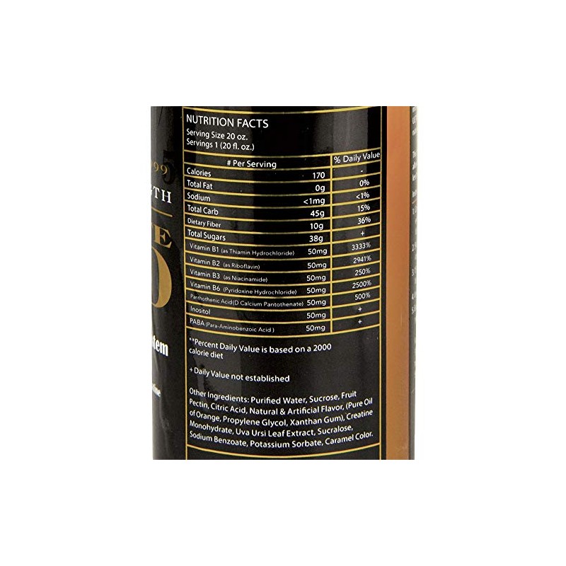 Ultimate Gold Detox Drink - 20oz / Sweet Pineapple