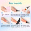 ROSALIND Poly Nail Gel Colors Kit -14 Colors +72 Nail