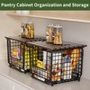 GGIU Wire Storage Basket For Kitchen Pantry and Counter -