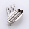 KES Solid Metal Swivel Hook Heavy Duty Folding Swing Arm