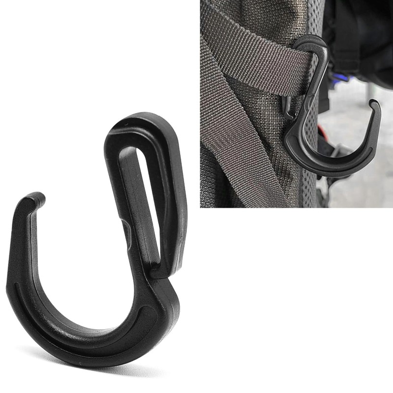 Surf turtle Plastic S Hook Clips 12 PCS Nylon Net