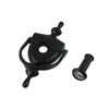 Geesatis 2Pcs Door Knocker with 180 Degree Viewer Angle Peephole,Zinc