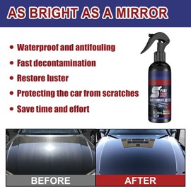 2PCS Spray Coating Agent Multi-Functional Coating Renewal Agent, Car Coating Agent Spray,3 in 1 High Protection Quick Car Coating Spray, C-ar Fast-Acting Coa-ting Sp-ray