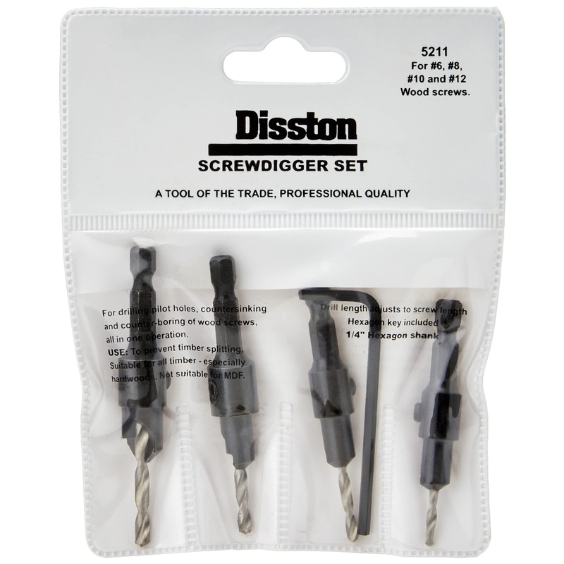 Disston 5211 Screw Digger Set (4)