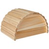 Wooden Nissan House Hut for Hamsters or Gerbils