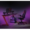 OSP Home Furnishings Beta Battlestation Gaming Desk with Bluetooth RGB
