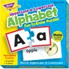 TREND ENTERPRISES Fun-to-Know Puzzles: Uppercase & Lowercase Alphabet, Multicolor, set