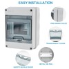 SYIZYEN 5 Way Circuit Breaker Box, IP65 Distribution Protection Box