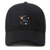 Solar System Baseball Cap Golf Dad Hat Unconstructed Plain Cap