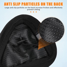 BESPORTBLE Pack of 2 Gel Saddle Cover Bicycle Saddle Cover Gel Cover for Bicycle Seat Indoor Cycle Saddle Covers Mountain Bike Saddle Protector Bicycle Saddle Cover 28 cm x 18 cm