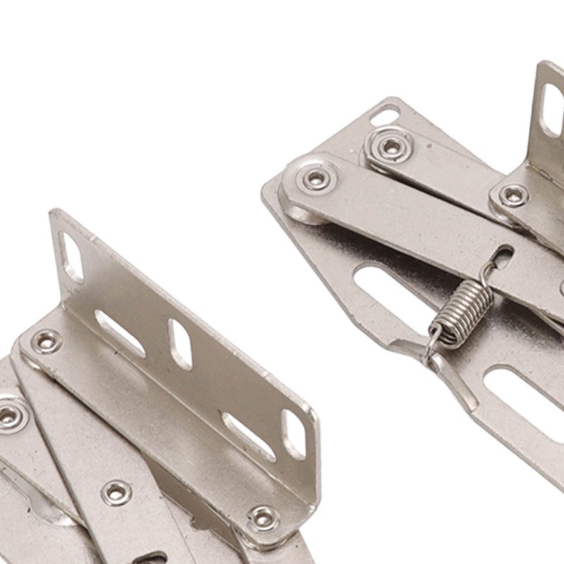 MOUMOUTEN 2 Sets Scissor Spring Hinge, Door Cabinet 45 Degrees