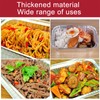 Disposable Tin Foil Box with Lid Outdoor Barbecue Baking Oven