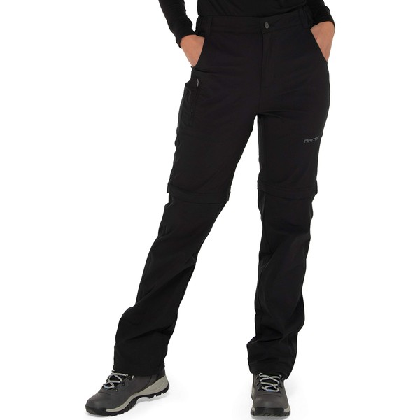 Arctix Women's Convertible Trail Pant, Black, 2X