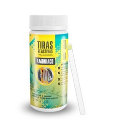 Lomas Tiras Reactivas para Acuarios para Medición de Niveles de Amoniaco con 50 Tiras