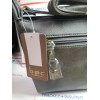 B.O.C. Born Concept Purse Tote Handbag CHARCOAL Filigree Embossed Pockets