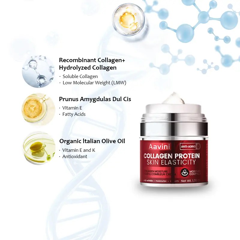 ACM Aavini Collagen Moisture Filler & Combleur Cream – Lightweight,