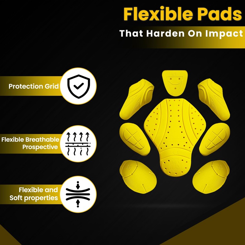 CE- Level 2 Certified Armor Pads Set l Level2 Approved