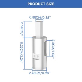EZ Twist Pro 9 Gauge Fence Wire Tool Compatible with 3/8”Drill Chuck for Chain Link Fence Installation, Heavy-Duty Steel Twist Tie Tool for Loop Fences & Mesh Wiring
