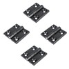 (4pcs) Heavy Duty Zinc Alloy Hinge 60x60mm/2.36" x2.36 Black Distribution