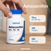 Nutricost Astaxanthin 12mg, Non-GMO and Gluten Free, 120 Softgels (4