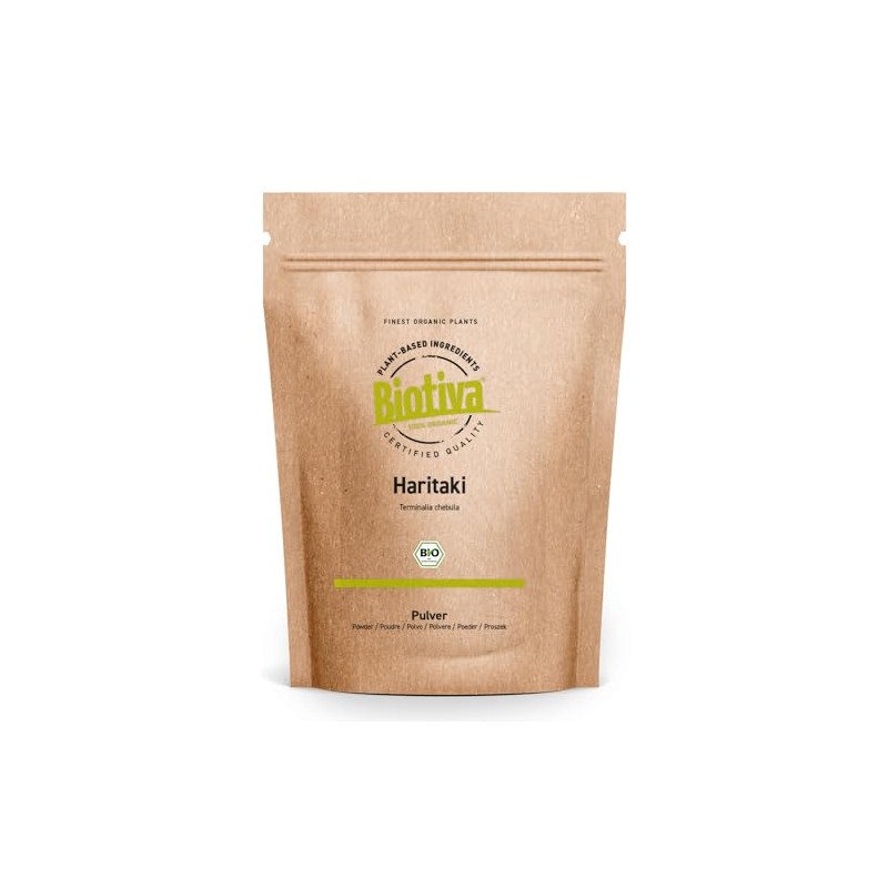 Haritaki Powder Organic 200 g - 100% Pure & Natural