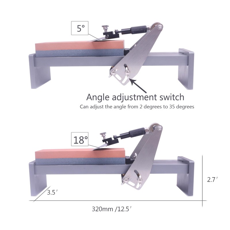 Sharp knife sharpener - Adjustable sharpener tool - Woodworking carving