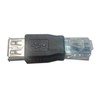 SinLoon(2-Pack AF-RJ45 USB to USB Female to AF-8P8C Connector Crystal