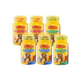 꾸미바이트 비타민 2병+칼슘 2병+아연 2병 Ggumi Bite Vitamin 2 Bottles + Calcium 2 Bottles + Zinc 2 Bottles