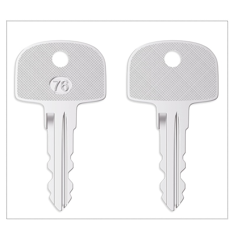 Heavy Ignition Keys, 10Pcs 601 Sany Key fits Sany Mini