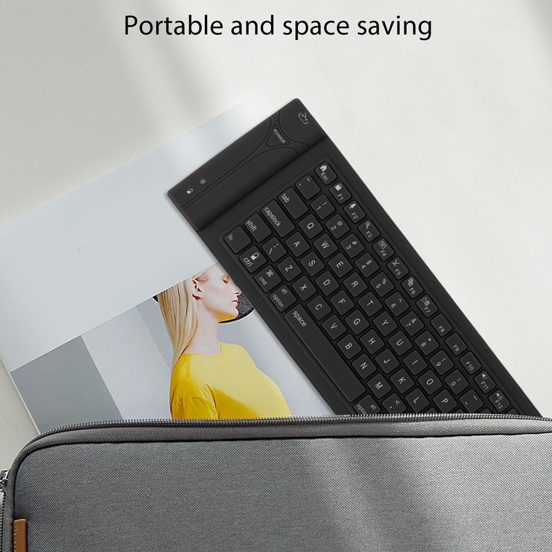 Foldable Silicone Keyboard 108 Keys Waterproof Full Sealing Design Mute