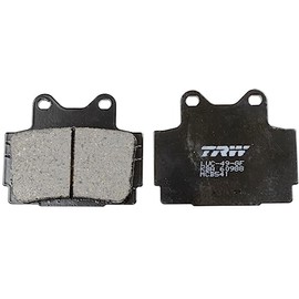 TRW MCB541 Organic Allround Brake Pad Set for Yamaha FZR Rear Axle and Other Motorcycles