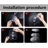 3 Layer Acrylic Round Clear Cupcake Stand for Birthday, Anniversary,