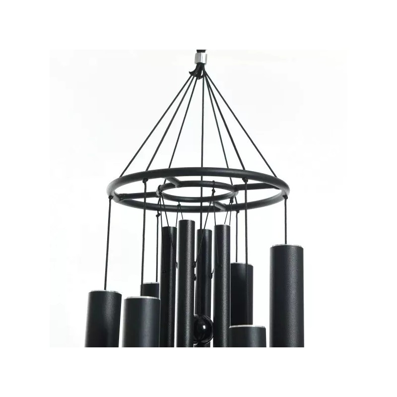 Stylecraft Double Wind Chime, 7 in. Diameter x 46 in.
