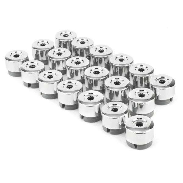 RhinoTuning Set of 20 1.1 Inch Alloy Wheel Nuts 29