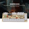 Arcade Game USB Encoder Controller with Acrylic Crystal Case for